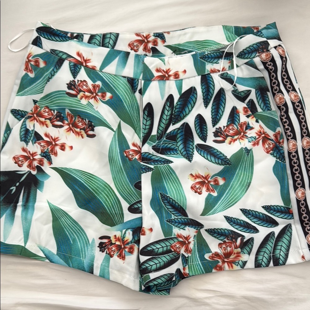 Floral Print Women's Shorts